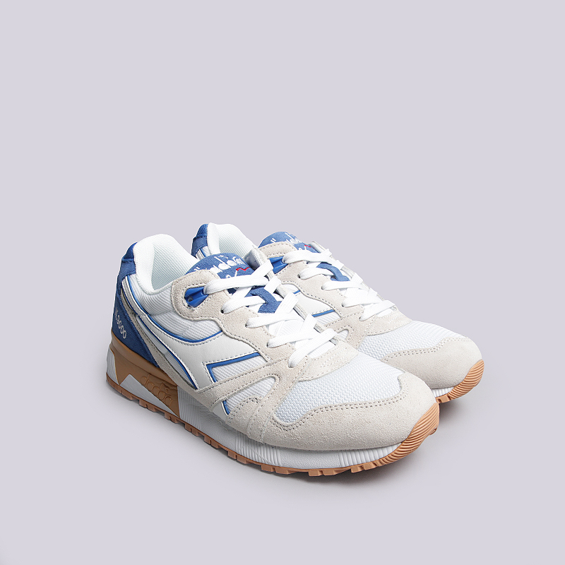 мужские белые кроссовки Diadora N9000 III 171853-C0816 - цена, описание, фото 2